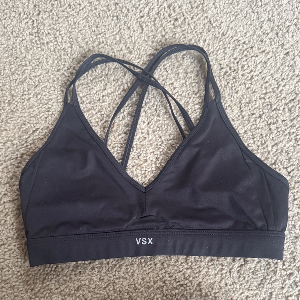 VSX Midnight Black Sports Bra
